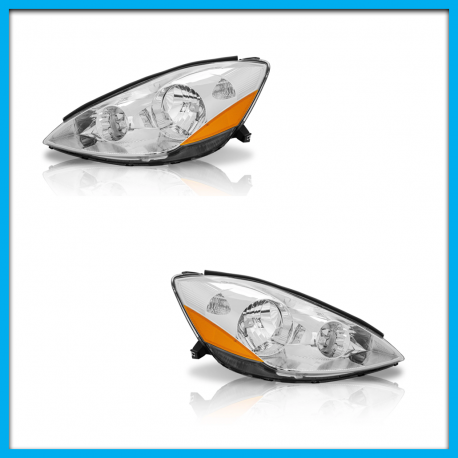 Juego de 2 Faros Principales para Sienna Eagle Eyes con Reflejante Ámbar