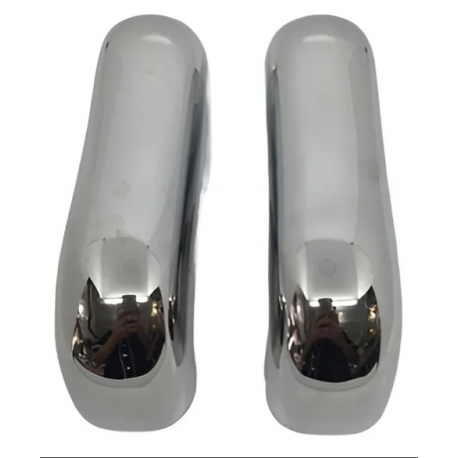 Par de Topes de Defensa Cromados para Sedan 1200