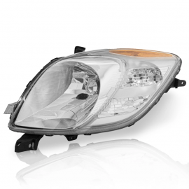 Faro Principal Derecho Cromado con Direccional Ámbar Eagle Eyes para Yaris Hatchback