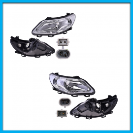 Juego de 2 Faros Principales para Gol, Saveiro DEPO de un As sin Focos