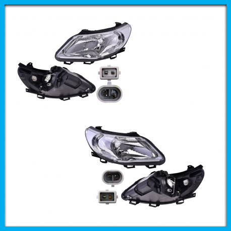 Juego de 2 Faros Principales para Gol, Saveiro DEPO de un As sin Focos