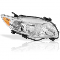 Faro Principal Derecho Cromado con Reflejante Ámbar Eagle Eyes para Corolla