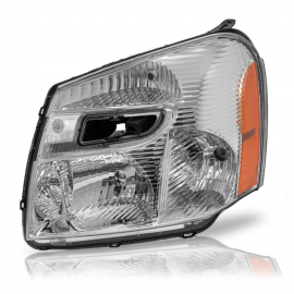 Faro Principal Izquierdo con Fondo Cromado y Reflejante Ámbar Eagle Eyes para Equinox