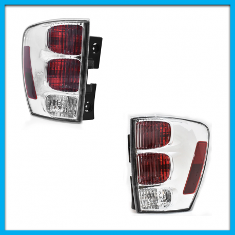 Juego de 2 Calaveras para Equinox Eagle Eyes Con Arnés y Fondo Cromado