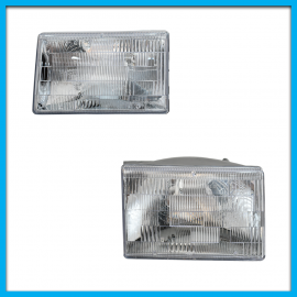 Juego de 2 Faros Principales para Grand Cherokee Eagle Eyes con Mica Rayada