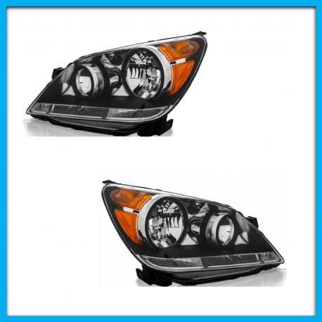 Juego de 2 Faros Principales para Odyssey Eagle Eyes con Direccional y Reflejante Ámbar
