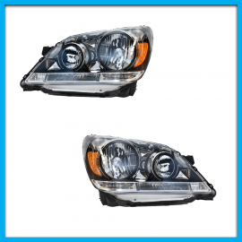 Juego de 2 Faros Principales para Odyssey Eagle Eyes para Odyssey con Reflejante Ámbar