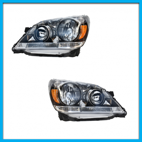 Juego de 2 Faros Principales para Odyssey Eagle Eyes para Odyssey con Reflejante Ámbar