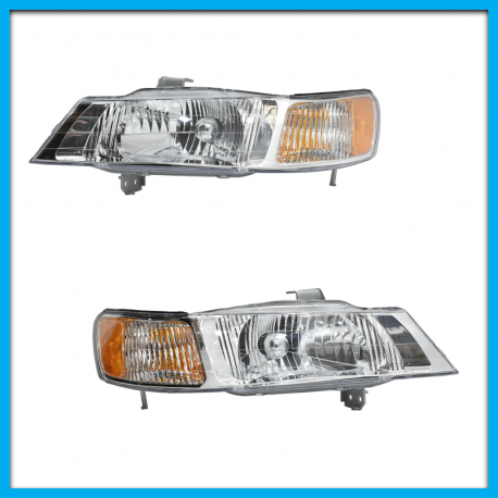 Juego de 2 Faros Principales para Odyssey Eagle Eyes para Odyssey con Fondo Cromado