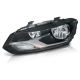 Faro Principal Izquierdo con Fondo Negro y Doble As Auto Magic para Vento, Polo