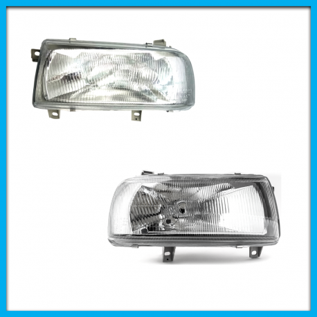 Juego de 2 Faros Principales para Jetta A3 Auto Magic