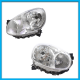 Juego de 2 Faros Principales para March Auto Magic