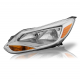 Faro Principal Izquierdo con Direccional y Reflejante Ámbar Auto Magic para Focus
