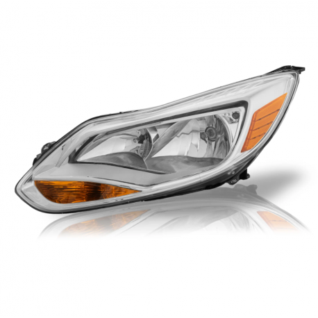 Faro Principal Izquierdo con Direccional y Reflejante Ámbar Auto Magic para Focus
