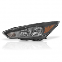 Faro Principal Izquierdo con Marco Negro y Reflejante Ámbar Auto Magic para Focus