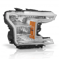 Faro Principal Derecho con Bisel Cromado Auto Magic para Lobo 150