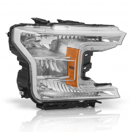 Faro Principal Derecho con Bisel Cromado Auto Magic para Lobo 150