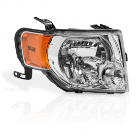 Faro Principal Derecho con Reflejante Ámbar sin Focos Auto Magic para Escape