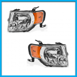 Juego de 2 Faros Principales para Escape Auto Magic con Reflejante Ámbar sin Focos