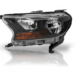 Faro Principal Izquierdo con Fondo Negro y Cuarto Ámbar Auto Magic para Ranger