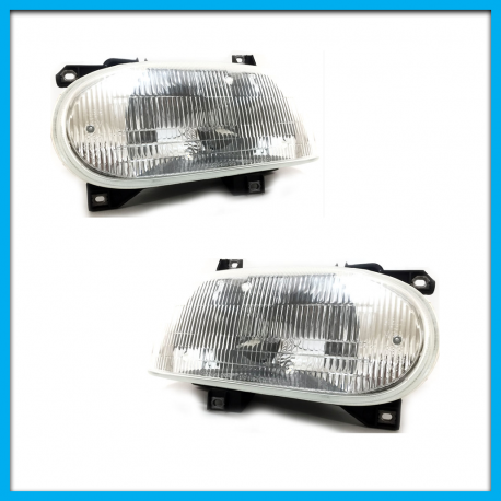 Juego de 2 Faros Principales DEPO para Golf A3