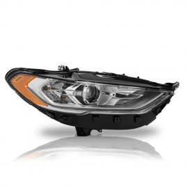 Faro Principal Derecho con Reflejante Ámbar, Lupa y Luz de Día Auto Magic para Fusion