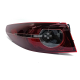 Calavera Exterior Izquierda con Luz LED Auto Magic para Mazda 3 Sedán I, S, I Sport