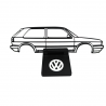 Silueta Decorativa Plástica Con Base Diseño Golf MK2