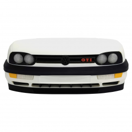 Frente Decorativo Portallaves Diseño MK3 Faro Doble Blanco
