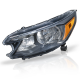 Faro Principal Izquierdo con Fondo Negro y Direccional Ámbar Auto Magic para CR-V