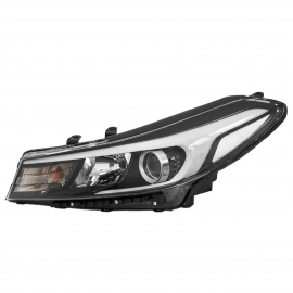 Faro Principal Izquierdo con Marco Cromado y Lupa Auto Magic para Forte