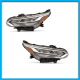 Juego de 2 Faros Principales para Sentra B18 Auto Magic Full LED con Reflejante Ámbar