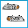 Juego de 2 Faros Principales para Sentra B15 Eagle Eyes con Focos