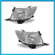 Juego de 2 Faros Principales para Hilux Auto Magic con Fondo Cromado