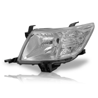 Faro Principal con Fondo Cromado Izquierdo Auto Magic para Hilux