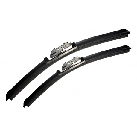 Par de Plumas Limpiaparabrisas Curvos 14" y 24" con Adaptador para Modelos Hyundai