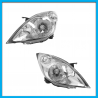Juego de 2 Faros Principales para Spark Classic Auto Magic con Fondo Cromado