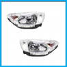 Juego de 2 Faros Principales para Aveo Auto Magic con Ajuste Eléctrico