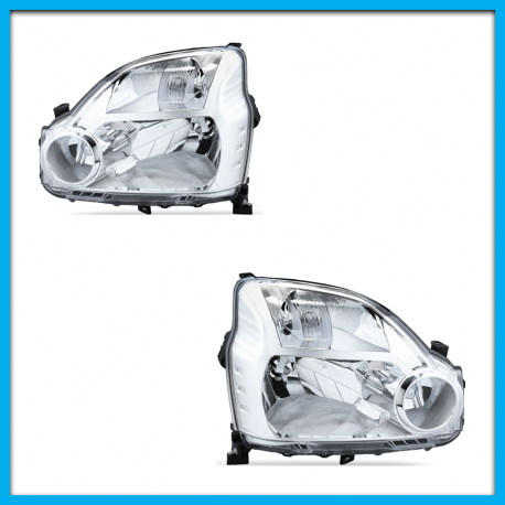 Juego de 2 Faros Principales para X-Trail Auto Magic