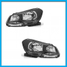 Juego de 2 Faros Principales para Gol G6, Saveiro G6 Auto Magic
