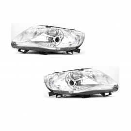 Juego de 2 Faros Principales para Gol G5, Saveiro Auto Magic de Una Parábola