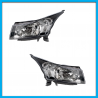 Juego de 2 Faros Principales para Cruze DEPO con Ajuste Manual