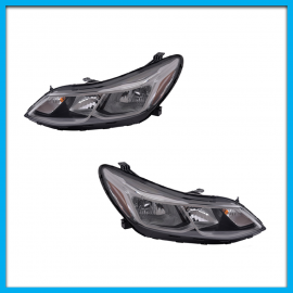 Juego de 2 Faros Principales para Cruze DEPO con Foco de Halógeno sin Luz de Día