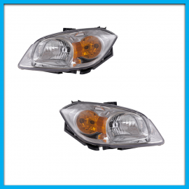 Juego de 2 Faros Principales para Cobalt DEPO con Cuarto Ámbar