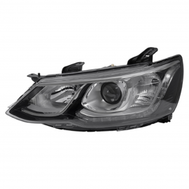 Faro Principal Izquierdo con Ajuste Manual, Luz LED y Lupa DEPO para Sonic