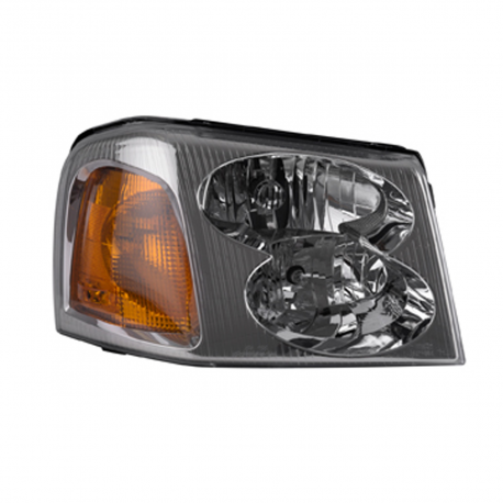 Faro Principal Derecho en Tono Oscuro con Cuarto Ámbar DEPO para Envoy