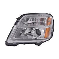 Faro Principal Izquierdo con Lupa y Reflejante Ámbar DEPO para Terrain