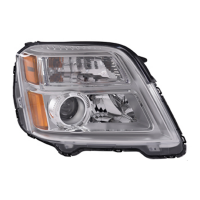 Faro Principal Derecho con Lupa y Reflejante Ámbar DEPO para Terrain