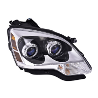 Faro Principal Derecho con Lupas y Reflejante Ámbar DEPO para Acadia