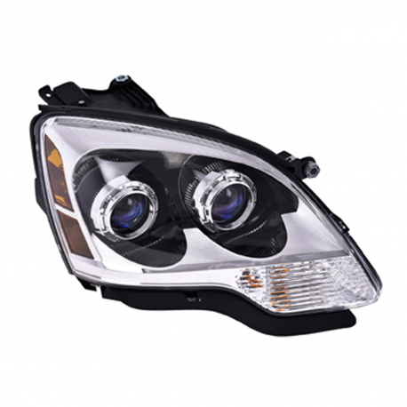 Faro Principal Derecho con Lupas y Reflejante Ámbar DEPO para Acadia